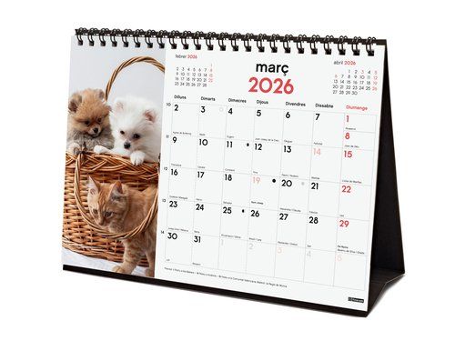 CALENDARI (2026) CATALAN FINOCAM SOBRETAULA IMATGE