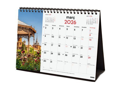 CALENDARI (2026) CATALAN FINOCAM SOBRETAULA IMATGE