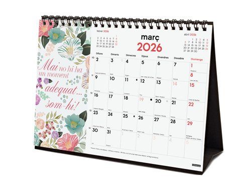 CALENDARI (2026) CATALAN FINOCAM SOBRETAULA IMATGE