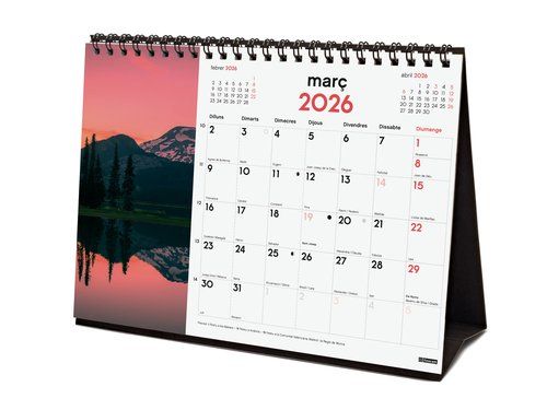 CALENDARI (2026) CATALAN FINOCAM SOBRETAULA IMATGE