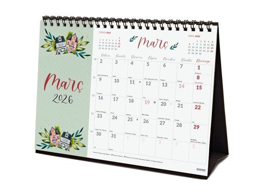 CALENDARI (2026) CATALAN FINOCAM SOBRETAULA IMATGE