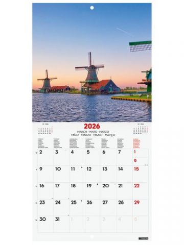 CALENDARIO (2026) FINOCAM INTERNACIONAL PARED IMAG