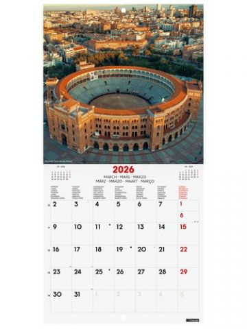 CALENDARIO (2026) FINOCAM INTERNACIONAL PARED IMAG