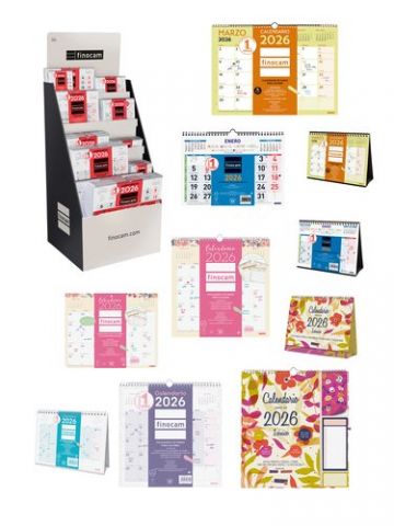 CALENDARIO (2026) FINOCAM MENSUAL NEUTROS/TRENDY S