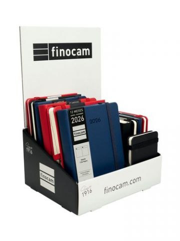 AGENDA ANUAL (2026) FINOCAM MINIMAL TEXTURA SURTID