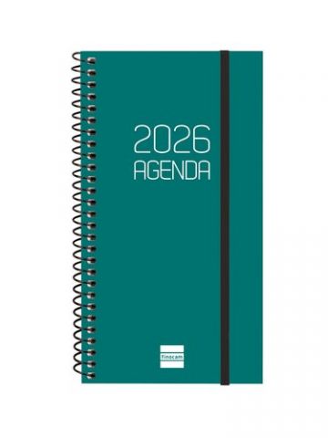 AGENDA ANUAL (2026) FINOCAM ESPIRAL OPAQUE ESPIRAL