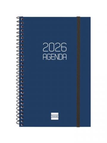 AGENDA ANUAL (2026) FINOCAM ESPIRAL OPAQUE ESPIRAL