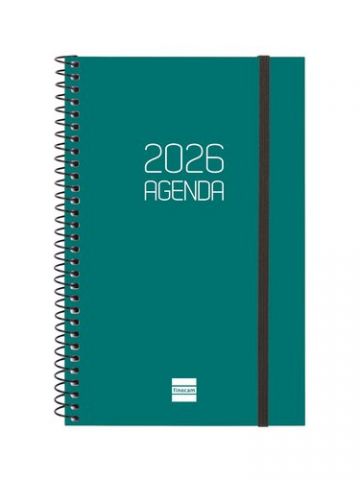 AGENDA ANUAL (2026) FINOCAM ESPIRAL OPAQUE ESPIRAL