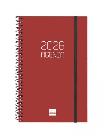 AGENDA ANUAL (2026) CATALAN FINOCAM ESPIRAL OPAQUE