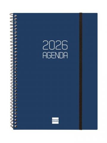 AGENDA ANUAL (2026) FINOCAM ESPIRAL OPAQUE ESPIRAL