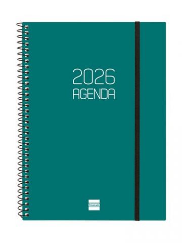 AGENDA ANUAL (2026) FINOCAM ESPIRAL OPAQUE ESPIRAL