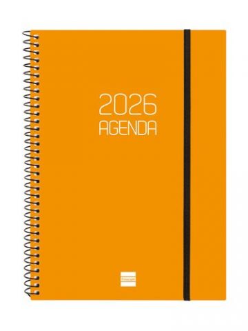 AGENDA ANUAL (2026) FINOCAM ESPIRAL OPAQUE ESPIRAL