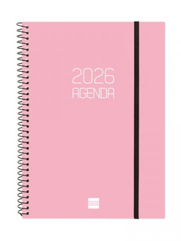 AGENDA ANUAL (2026) FINOCAM ESPIRAL OPAQUE ESPIRAL