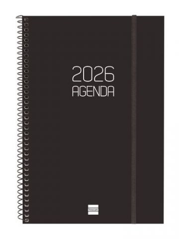 AGENDA ANUAL (2026) FINOCAM ESPIRAL OPAQUE ESPIRAL