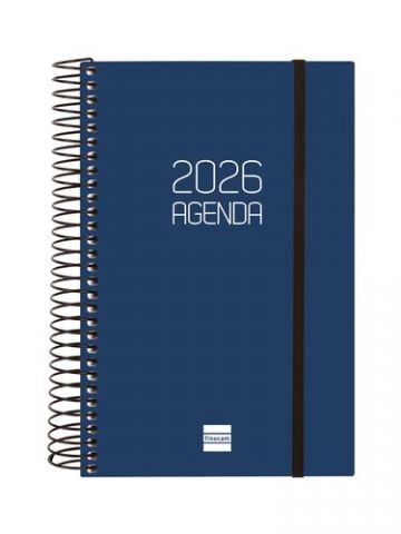 AGENDA ANUAL (2026) FINOCAM ESPIRAL OPAQUE ESPIRAL