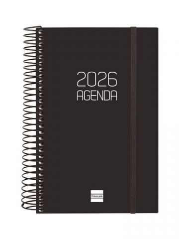 AGENDA ANUAL (2026) FINOCAM ESPIRAL OPAQUE ESPIRAL