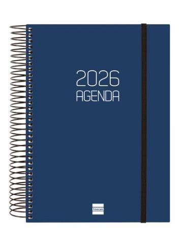 AGENDA ANUAL (2026) FINOCAM ESPIRAL OPAQUE ESPIRAL