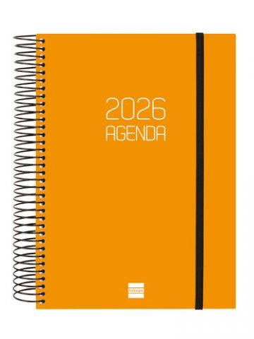 AGENDA ANUAL (2026) FINOCAM ESPIRAL OPAQUE ESPIRAL
