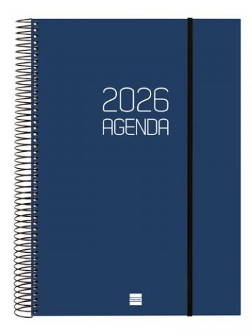 AGENDA ANUAL (2026) FINOCAM ESPIRAL OPAQUE ESPIRAL