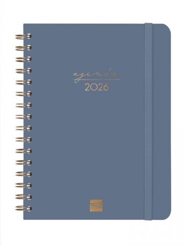 AGENDA ANUAL (2026) FINOCAM ESPIRAL ALMA WIRE-O ta