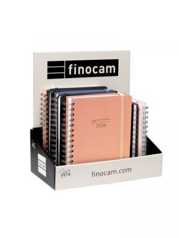 AGENDA ANUAL (2026) FINOCAM ESPIRAL ALMA SURTIDO E