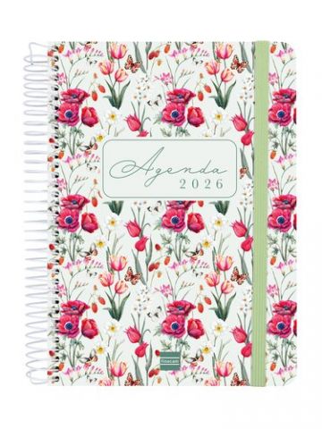 AGENDA ANUAL (2026) FINOCAM CLOE ESPIRAL tapa EXTR