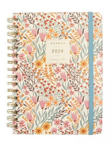 AGENDA ANUAL (2026) FINOCAM MONIQUILLA WIRE-O tapa