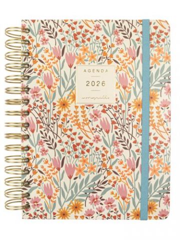 AGENDA ANUAL (2026) FINOCAM MONIQUILLA WIRE-O tapa