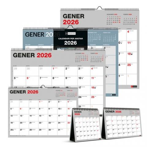 CALENDARIO (2026) CATALAN MIQUELRIUS BASIC ASSORTI