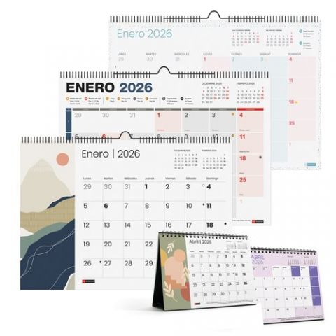 CALENDARIO (2026) MIQUELRIUS DESIGN SURTIDO LOTE D