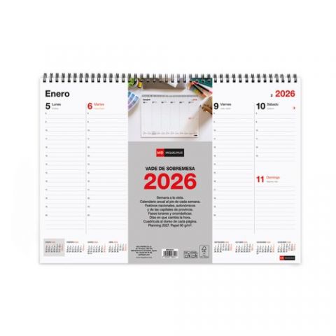 CALENDARIO (2026) MIQUELRIUS VADE BASIC S/V PARA E