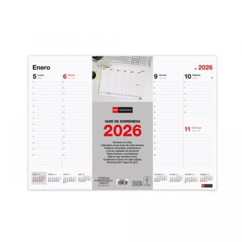 CALENDARIO (2026) MIQUELRIUS VADE BASIC S/V PARA E