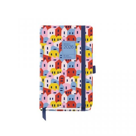 AGENDA ANUAL (2026) MIQUELRIUS GRAFICA COSIDA tapa