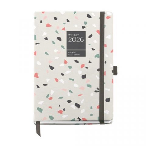 AGENDA ANUAL (2026) MIQUELRIUS GRAFICA COSIDA tapa