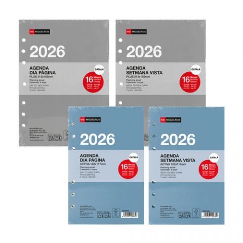 RECAMBIO CATALAN AGENDA ANUAL (2026) MIQUELRIUS IN