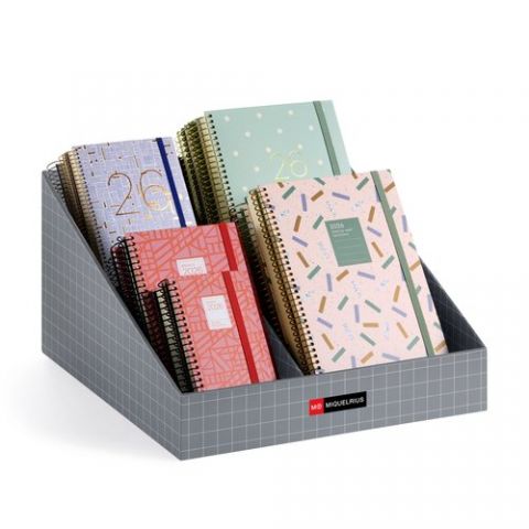 AGENDA ANUAL (2026) CATALAN MIQUELRIUS GRAFICA ESP