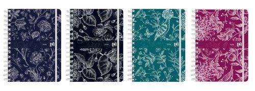 AGENDA ANUAL (2026) OXFORD ROMANCE WIRE-O tapa EXT