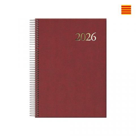 AGENDA ANUAL (2026) CATALAN DOHE SEGOVIA ESPIRAL t