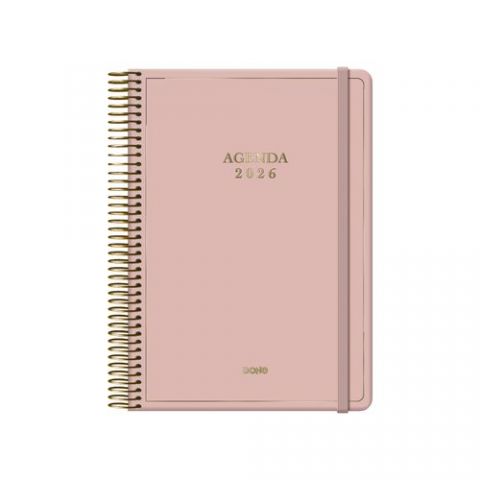 AGENDA ANUAL (2026) DOHE VELVET ESPIRAL tapa EXTRA