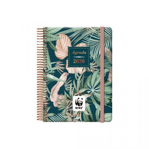 AGENDA ANUAL (2026) DOHE WWF ESPIRAL tapa EXTRA co