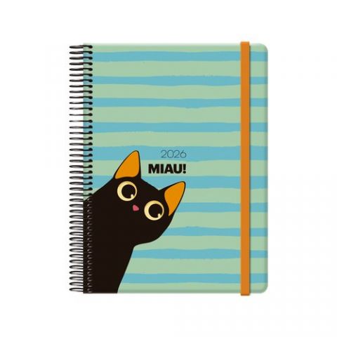 AGENDA ANUAL (2026) DOHE CUTE ESPIRAL tapa EXTRA c