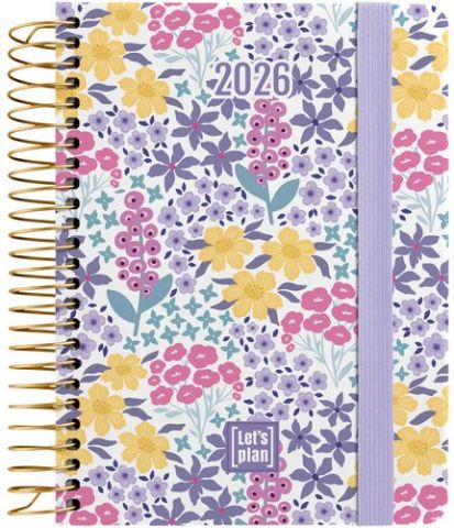 AGENDA ANUAL (2026) GRAFOPLAS DESIGN ESPIRAL tapa