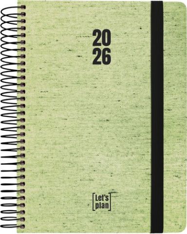 AGENDA ANUAL (2026) GRAFOPLAS ECOJEANS ESPIRAL tap