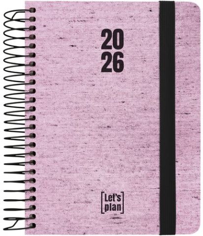 AGENDA ANUAL (2026) GRAFOPLAS ECOJEANS ESPIRAL tap