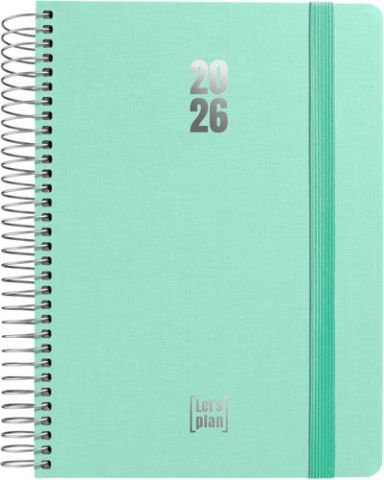 AGENDA ANUAL (2026) GRAFOPLAS FANCY ESPIRAL tapa E