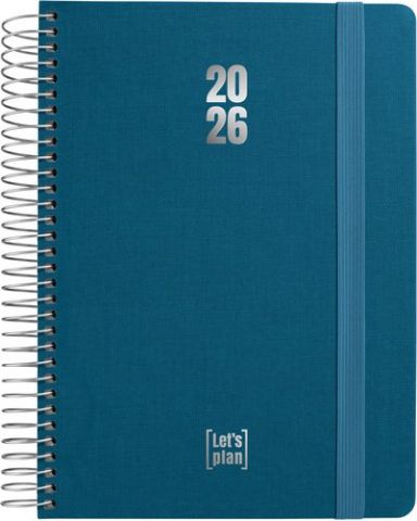 AGENDA ANUAL (2026) GRAFOPLAS FANCY ESPIRAL tapa E