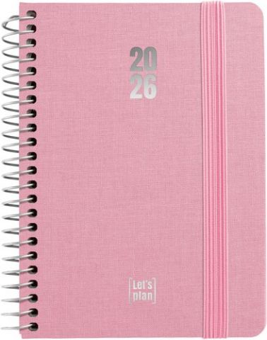 AGENDA ANUAL (2026) GRAFOPLAS FANCY ESPIRAL tapa E