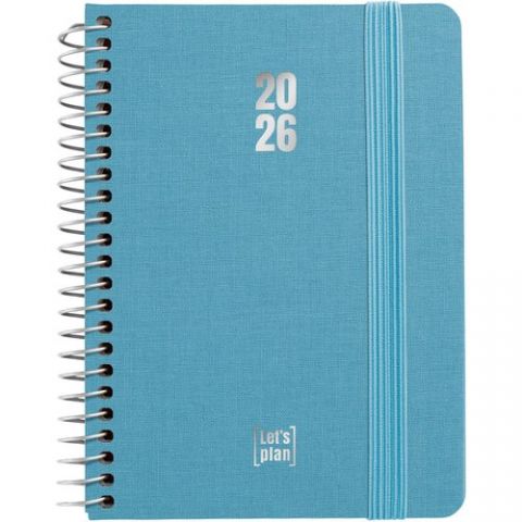 AGENDA ANUAL (2026) GRAFOPLAS FANCY ESPIRAL tapa E