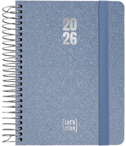 AGENDA ANUAL (2026) GRAFOPLAS METALLIC ESPIRAL tap