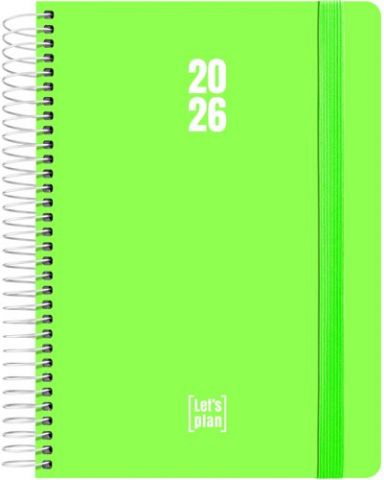 AGENDA ANUAL (2026) GRAFOPLAS POLIPROPILENO ESPIRA